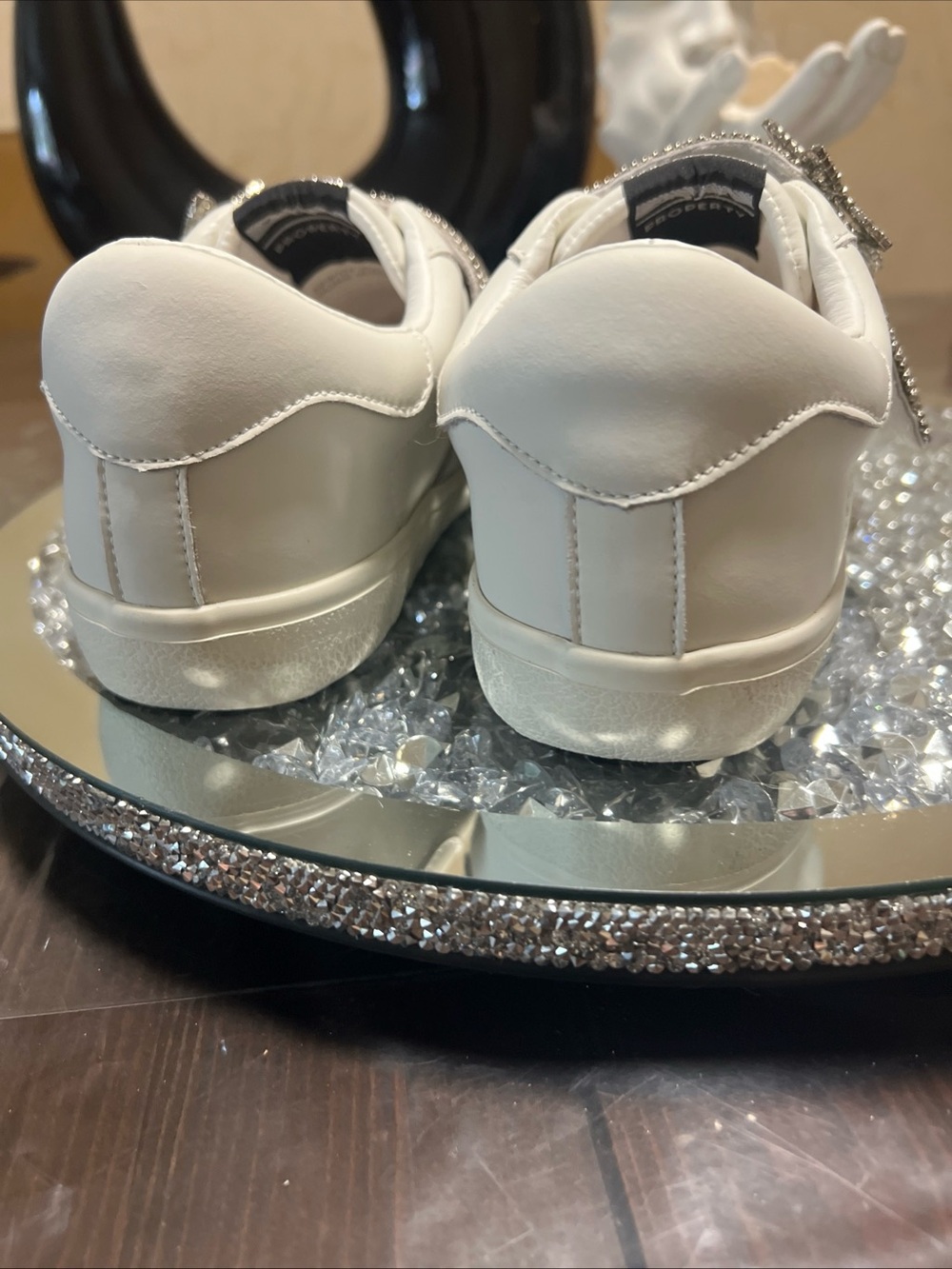 Rare Vintage Havana The Iconic Limited Edition Sparkle Star PureWhite Sz 8.5 - Picture 9 of 16